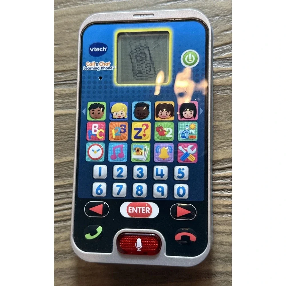Vtech Cell Phone Call & Chat Children Learning Cell‎ Phone Educational Toy Works